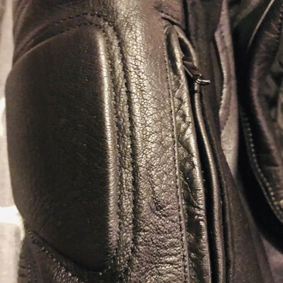 XElement Armored Leather Motorcycle Jacket Medium - Picture 3 of 3